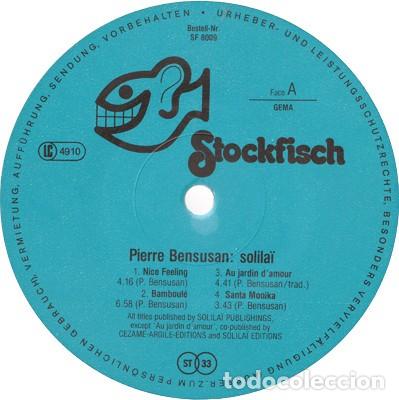 Discos de vinilo: Pierre Bensusan &ndash; Solila&iuml; - Foto 2