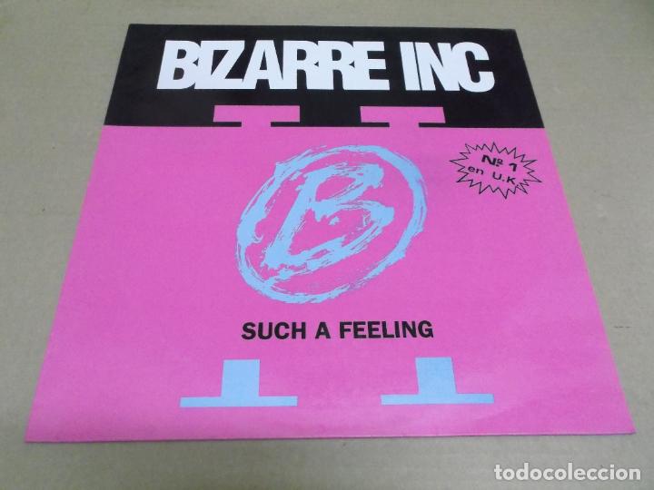 Discos de vinilo: BIZARRE INC (MX) SUCH A FEELING (5 TRACKS) A&Ntilde;O &ndash; 1991 - Foto 1