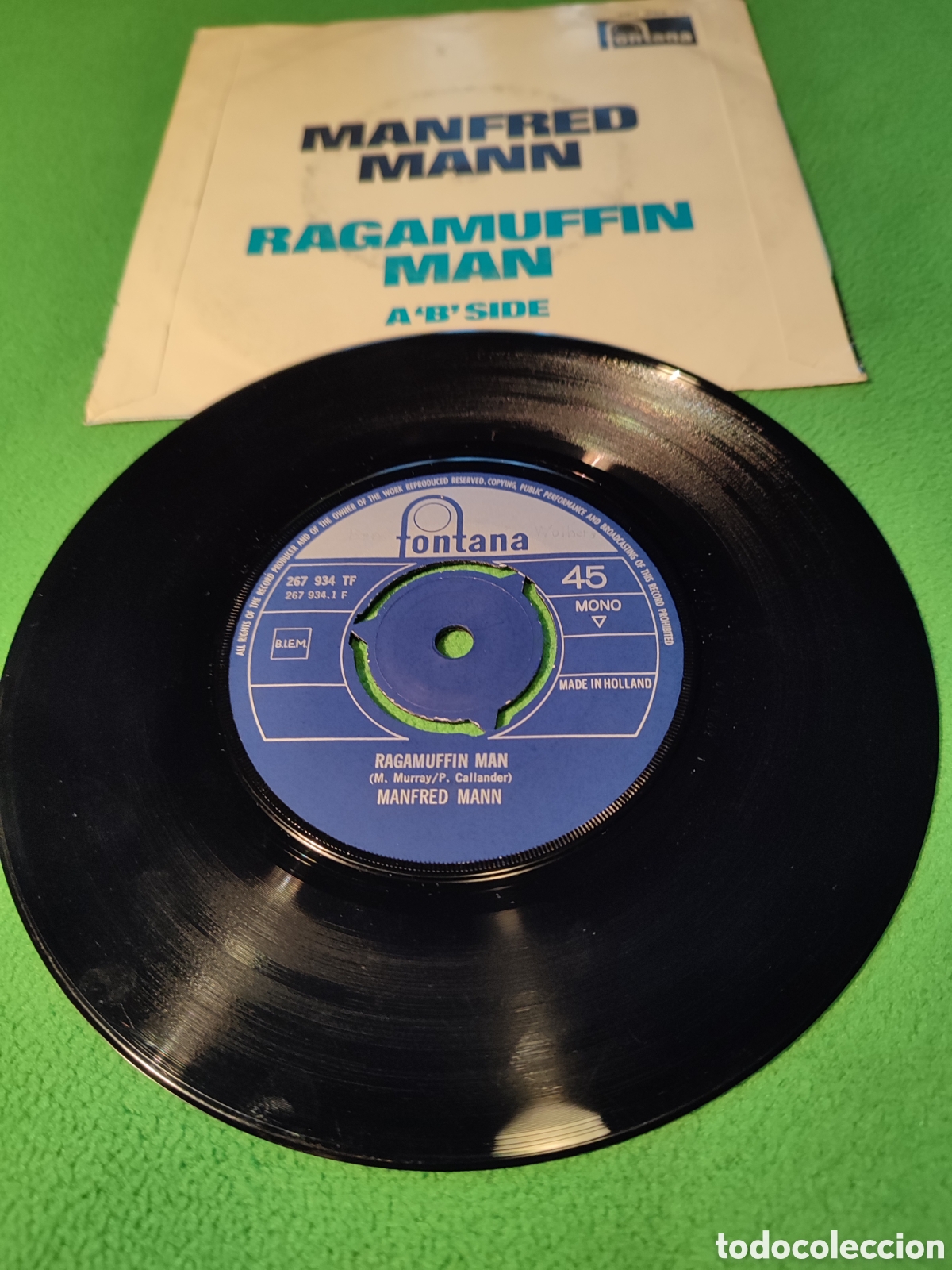 Discos de vinilo: Manfred Mann - Ragamuffin man - Foto 2