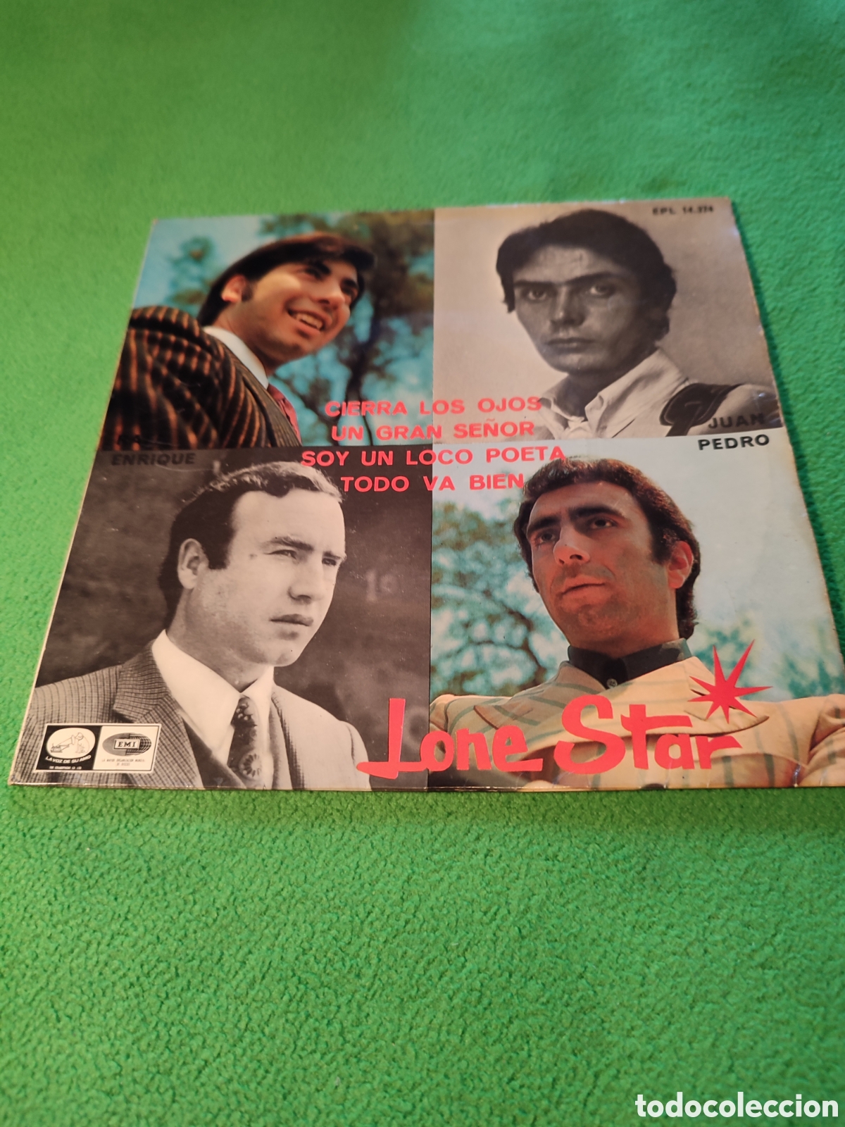 Discos de vinilo: Lone Star - Cierra los ojos + 3 - Foto 1