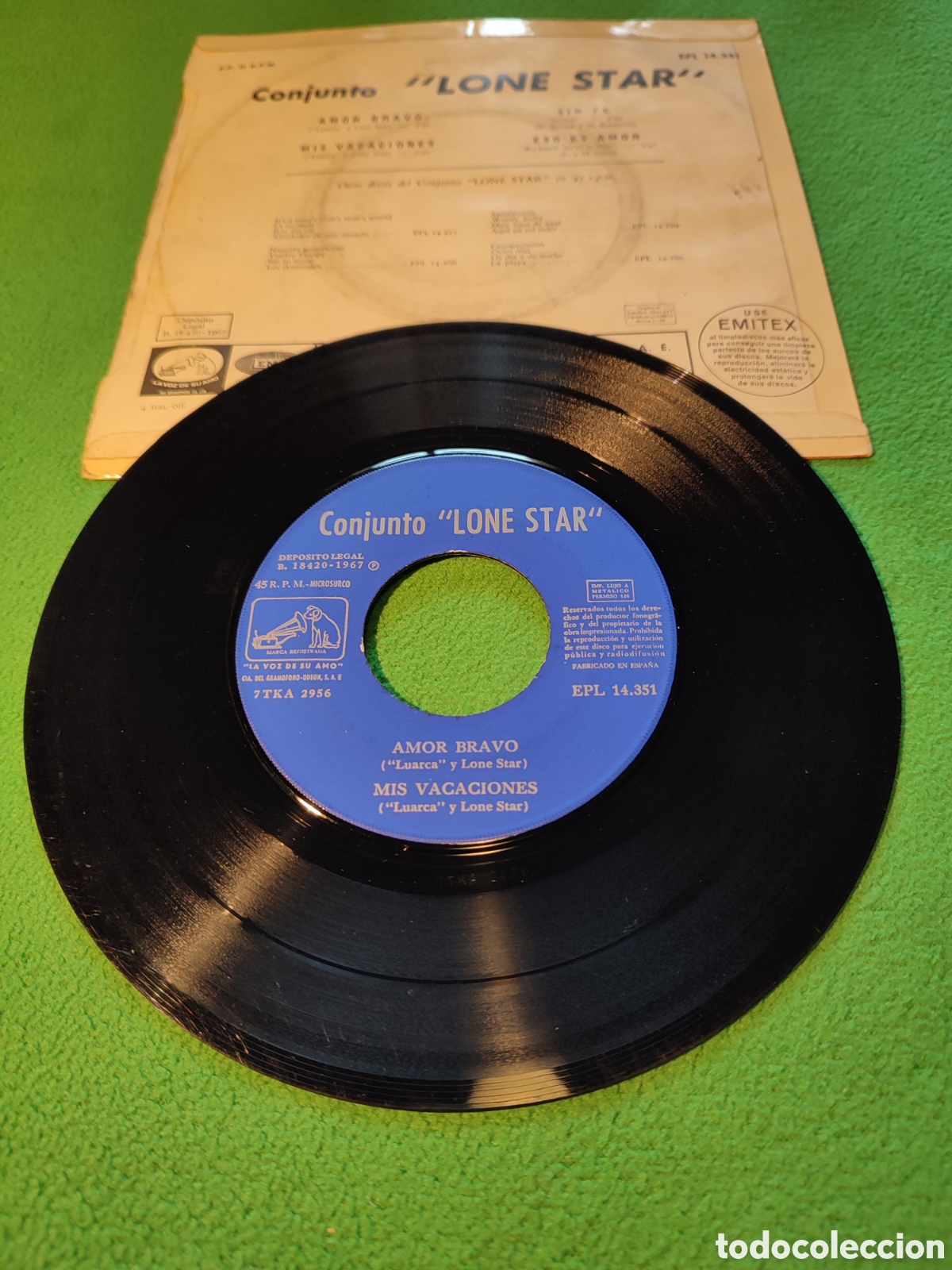 Discos de vinilo: Lone Star - Amor bravo + 3 - Foto 2