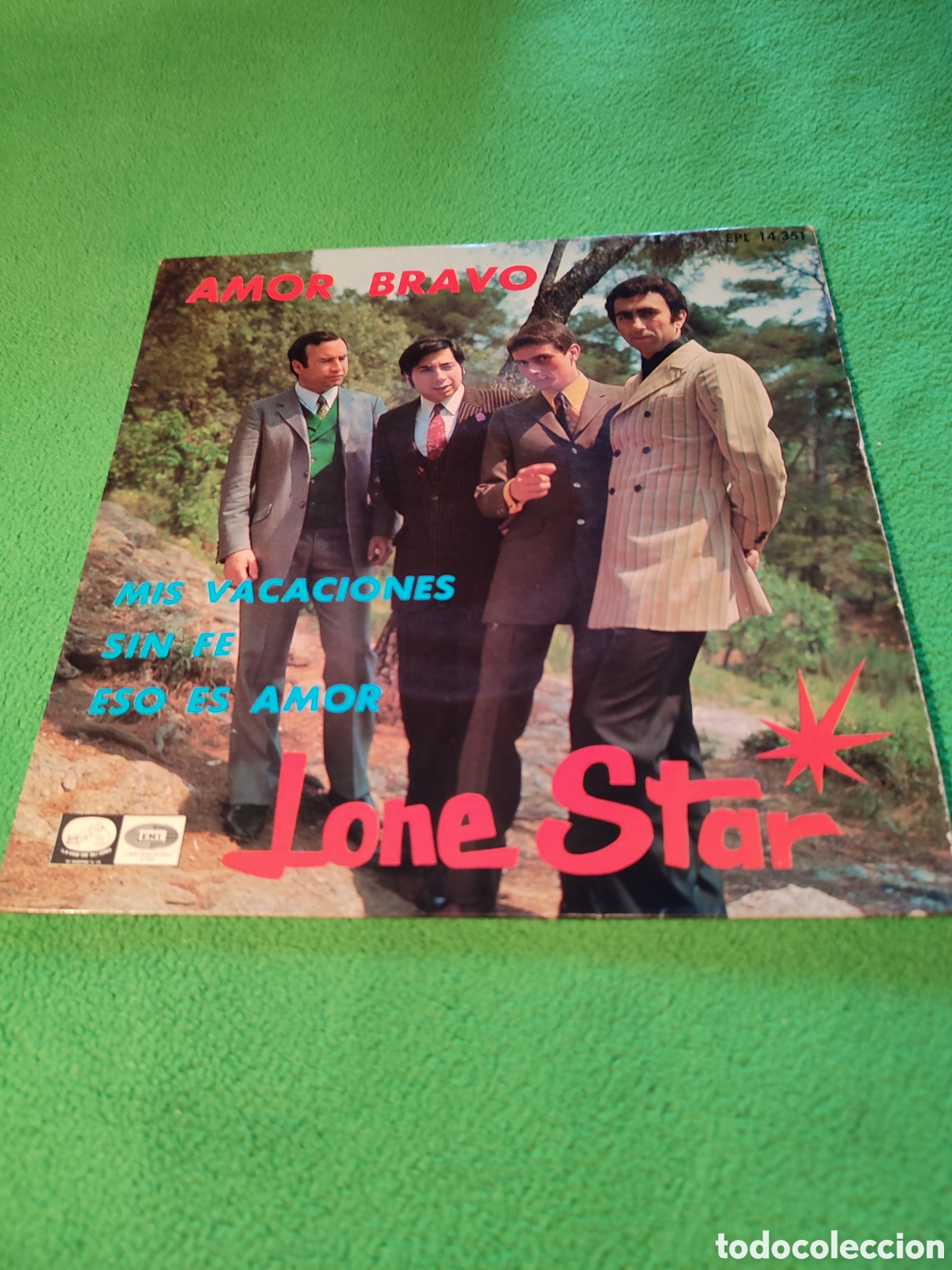 Discos de vinilo: Lone Star - Amor bravo + 3 - Foto 1