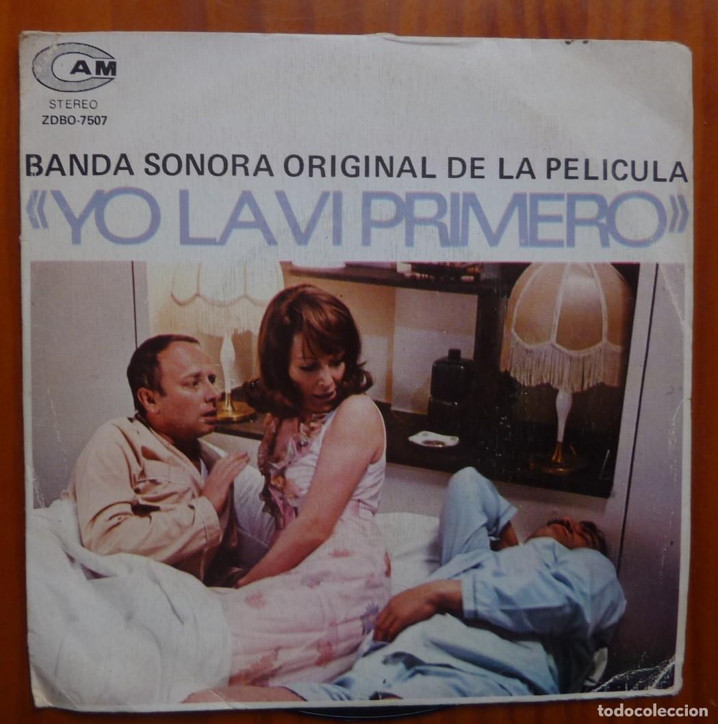 Discos de vinilo: YO LA VI PRIMERO / BANDA SONORA / 1974 / SINGLE - Foto 1