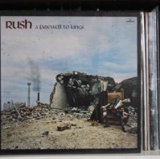 Discos de vinilo: RUSH, A FAREWELL TO KINGS, MERCURY RECORDS 1977 MADE IN HOLLAND.