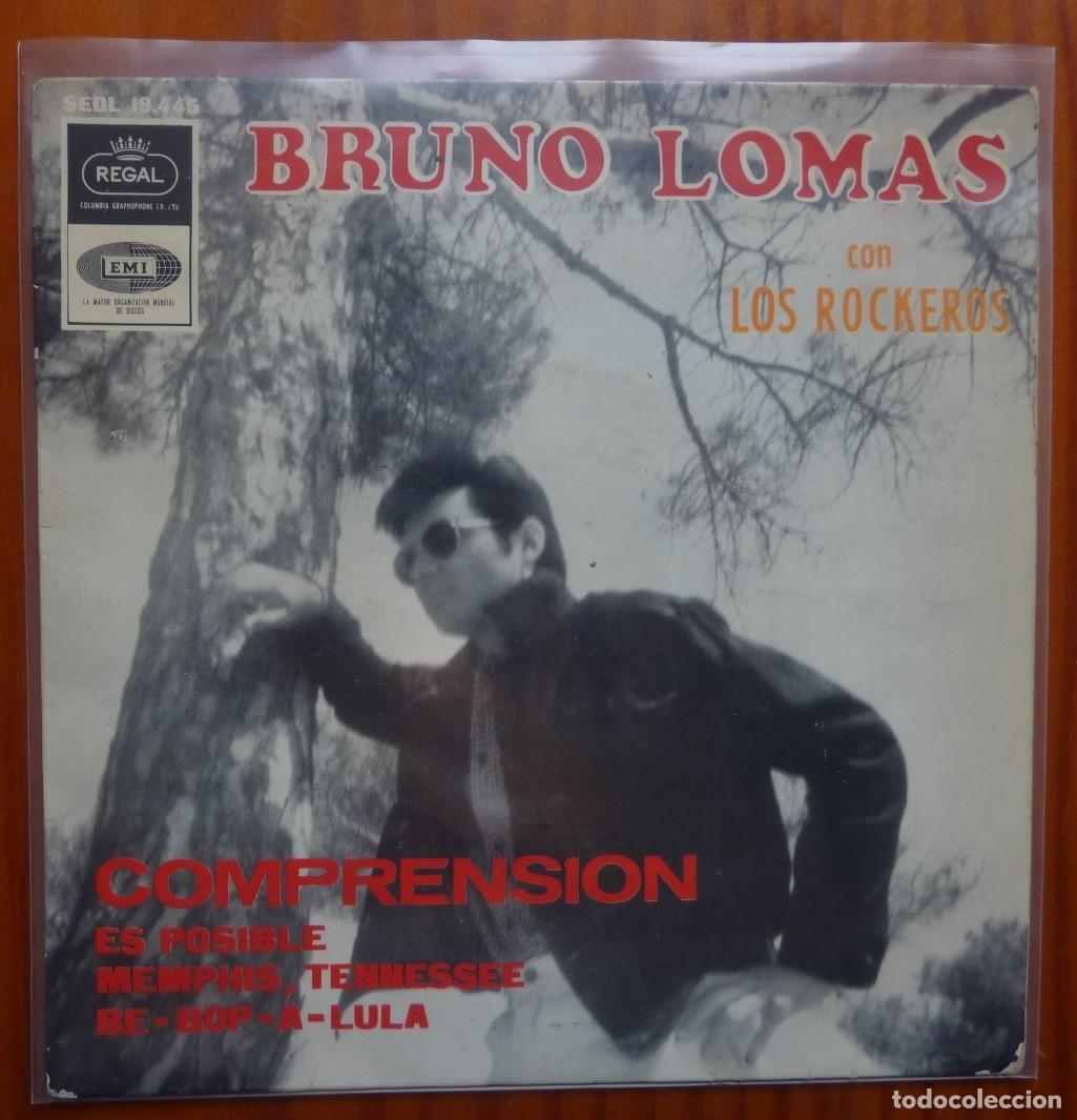 Discos de vinilo: BRUNO LOMAS /COMPRENSION+3 / 1965 / EP - Foto 1