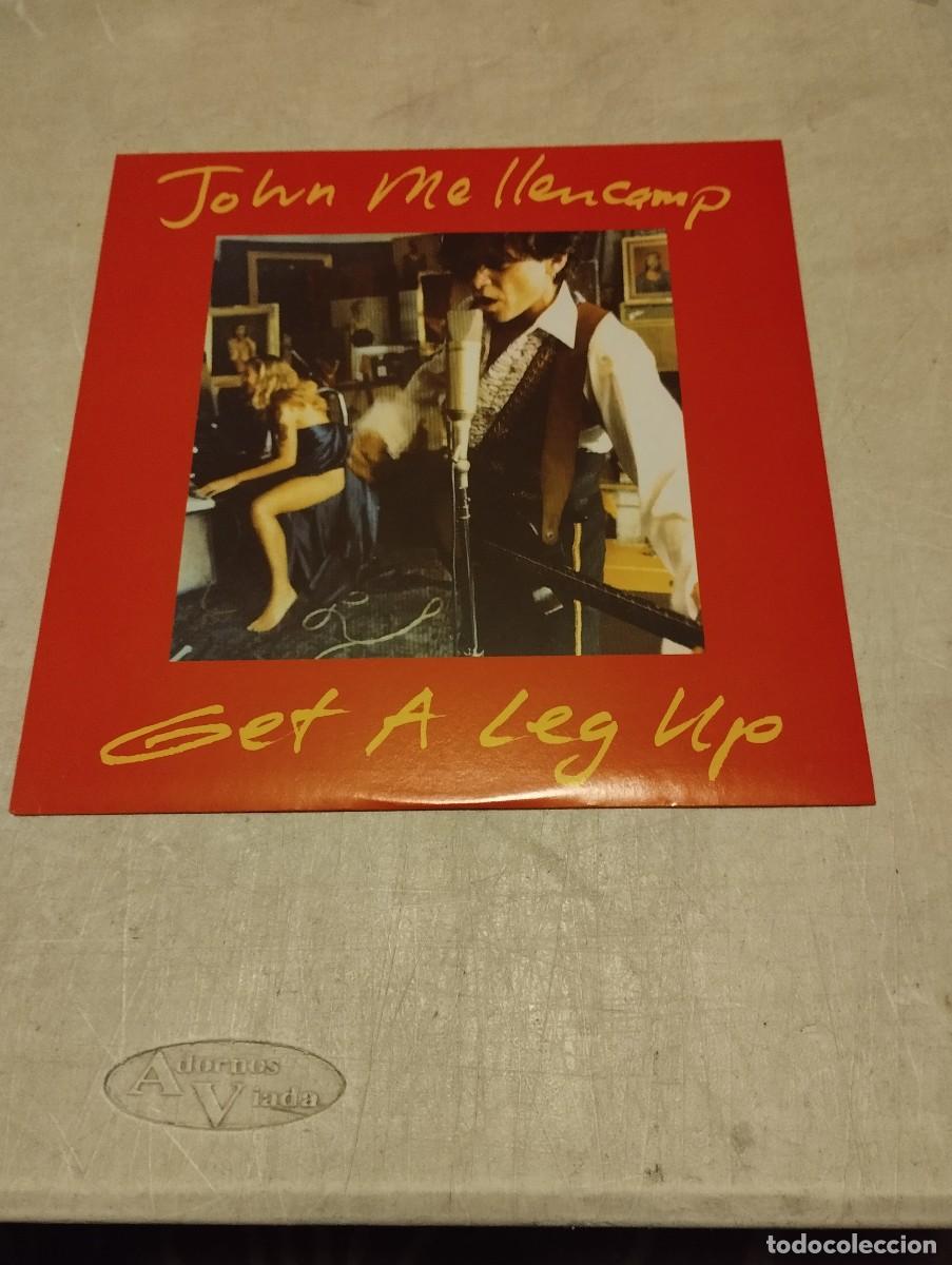 Discos de vinilo: John Cougar Maxi Get A Leg Up NL.1991 - Foto 1