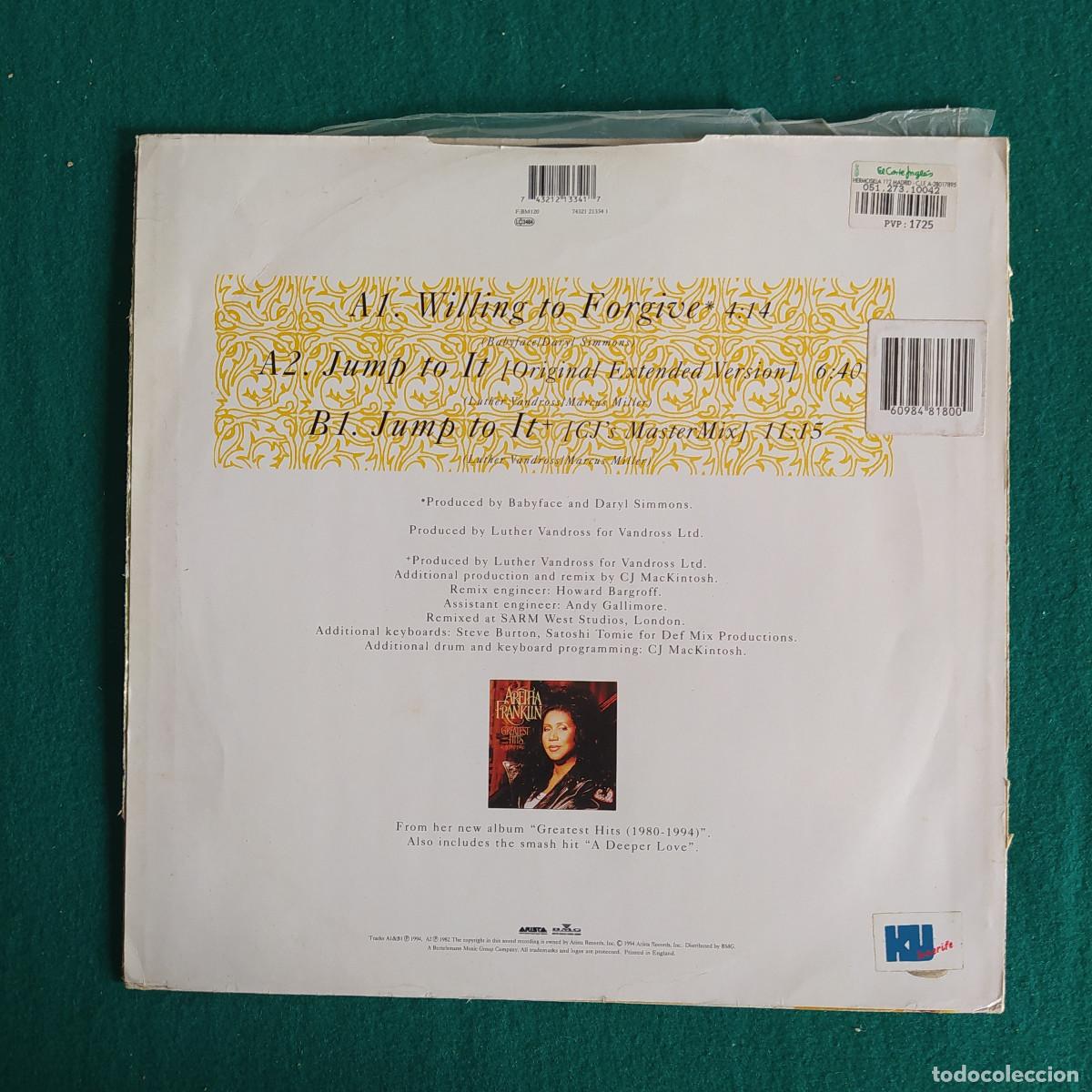Discos de vinilo: Aretha Franklin &ndash; Willing To Forgive - Foto 2