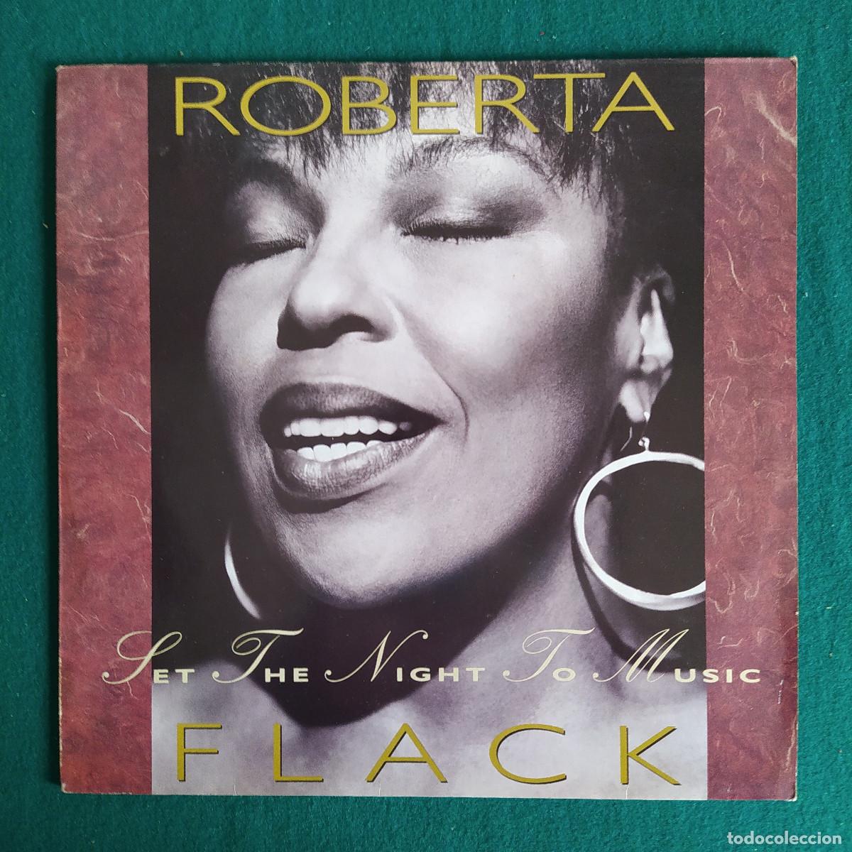 Discos de vinilo: Roberta Flack &ndash; Set The Night To Music - Foto 1