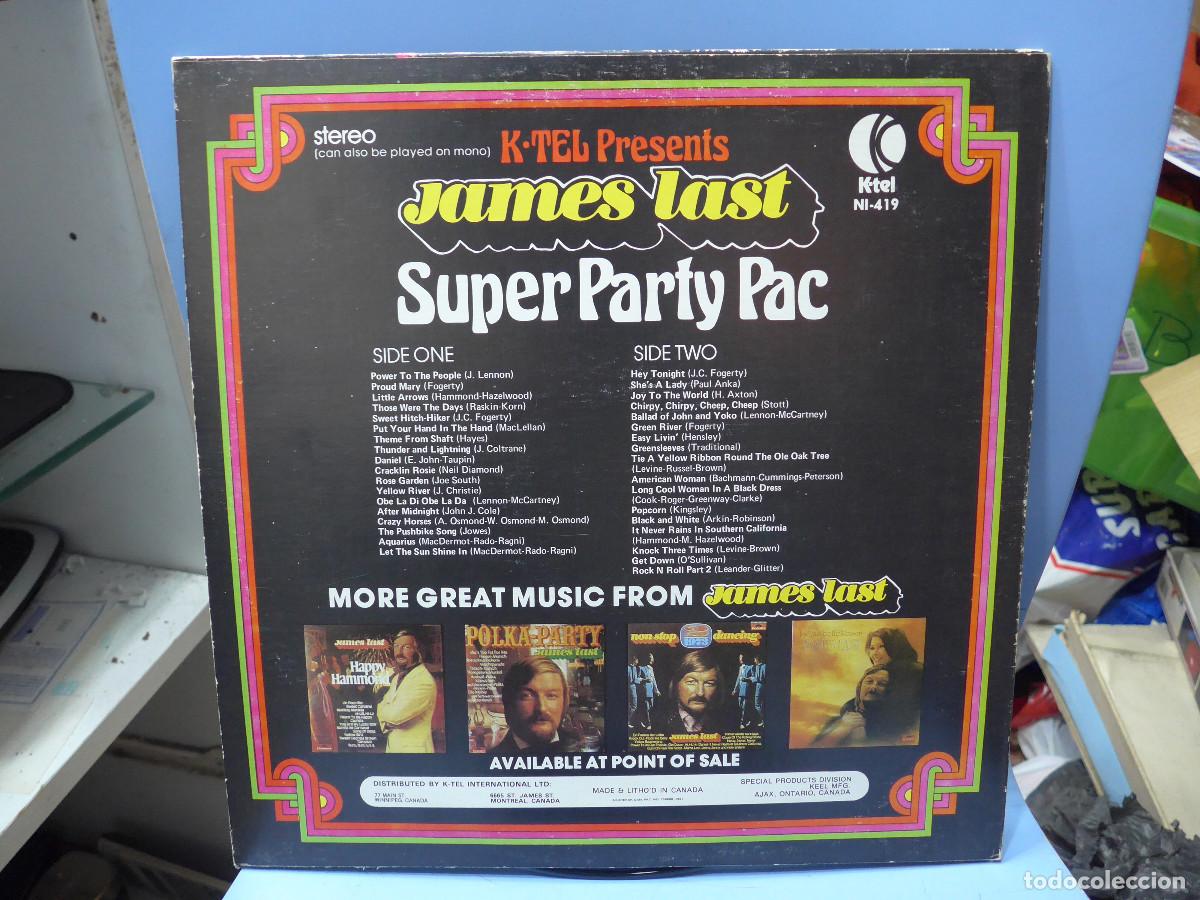 Discos de vinilo: JAMES LAST SUPER PARTY PAC - Foto 2