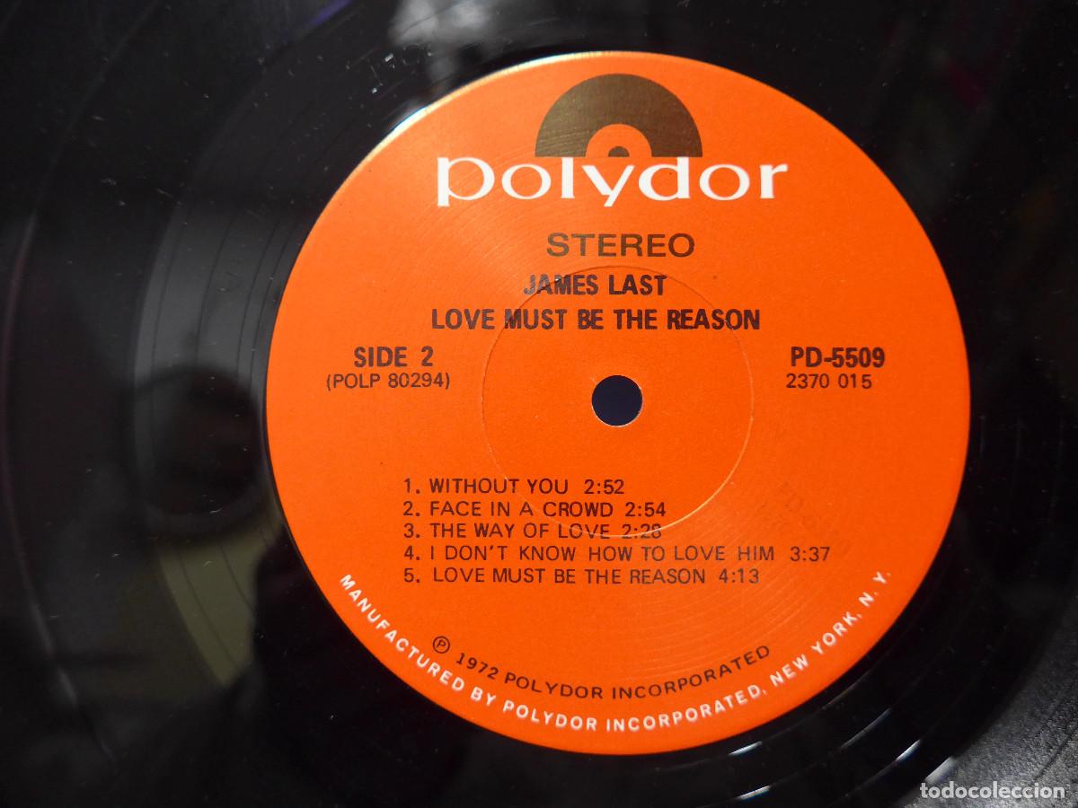 Discos de vinilo: JAMES LAST LOVE MUST BE THE REASON - Foto 8