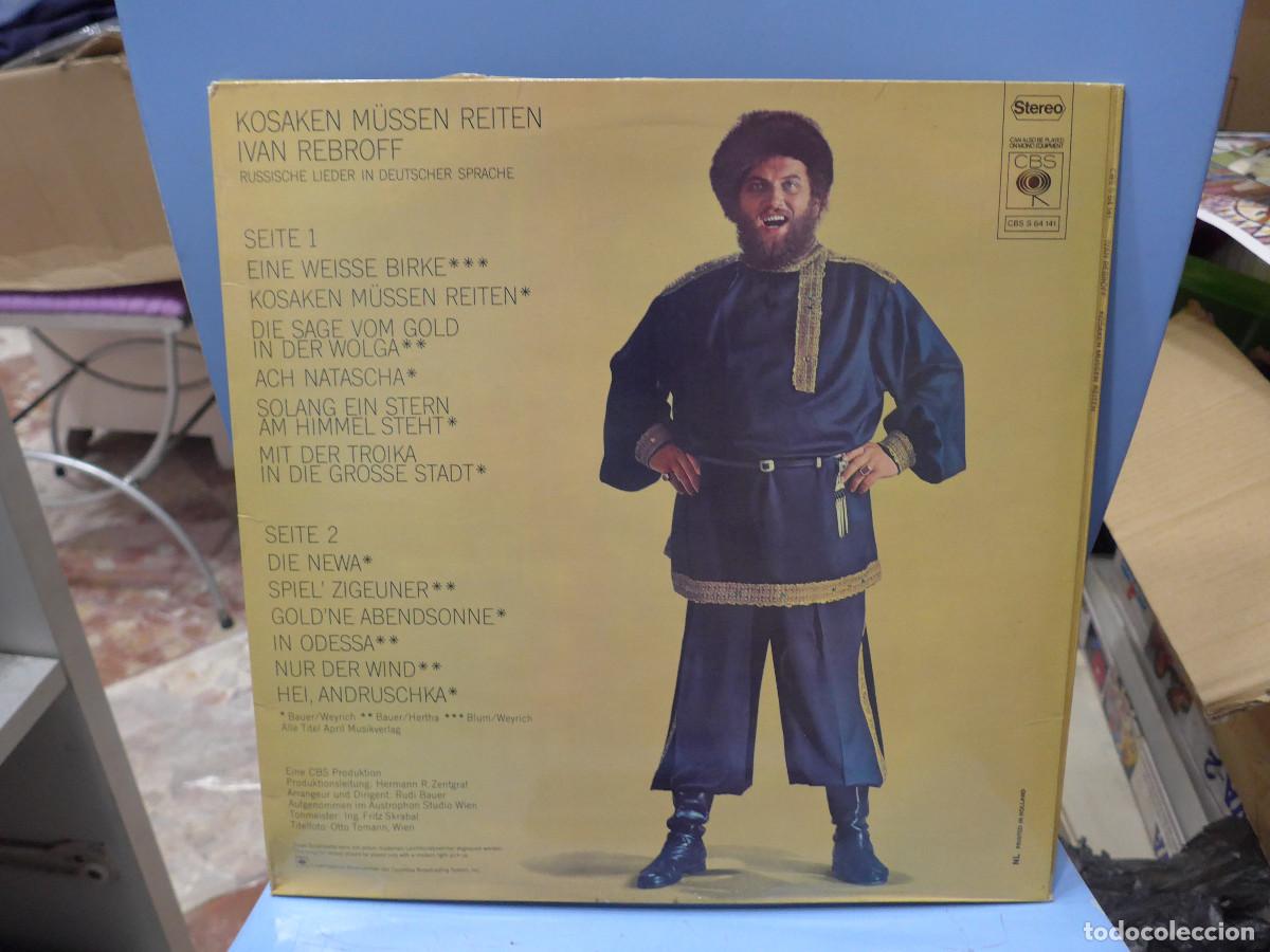 Discos de vinilo: IVAN REBROFF KOSAKEN MUSSEN REITEN - Foto 2