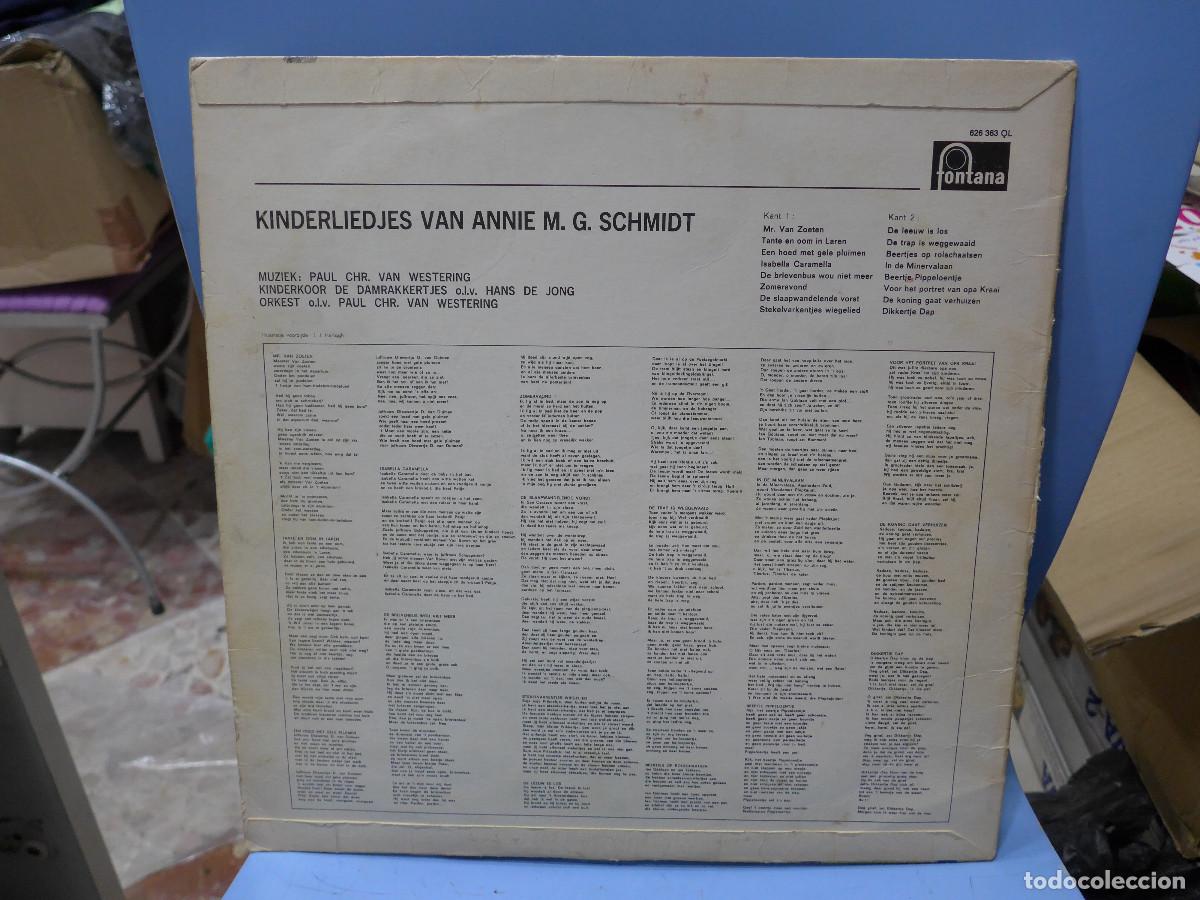 Discos de vinilo: KINDERLIEDJES VAN ANNIE M.G. SCHMIDT - Foto 2