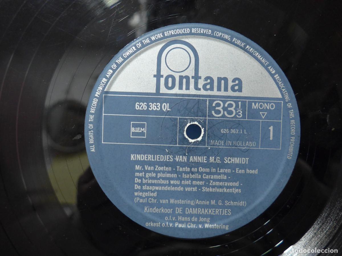 Discos de vinilo: KINDERLIEDJES VAN ANNIE M.G. SCHMIDT - Foto 4