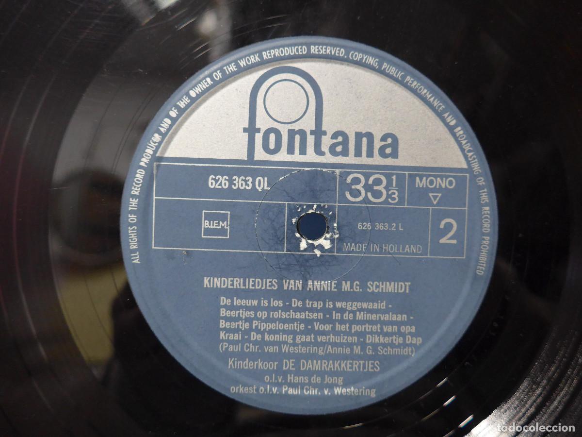 Discos de vinilo: KINDERLIEDJES VAN ANNIE M.G. SCHMIDT - Foto 6