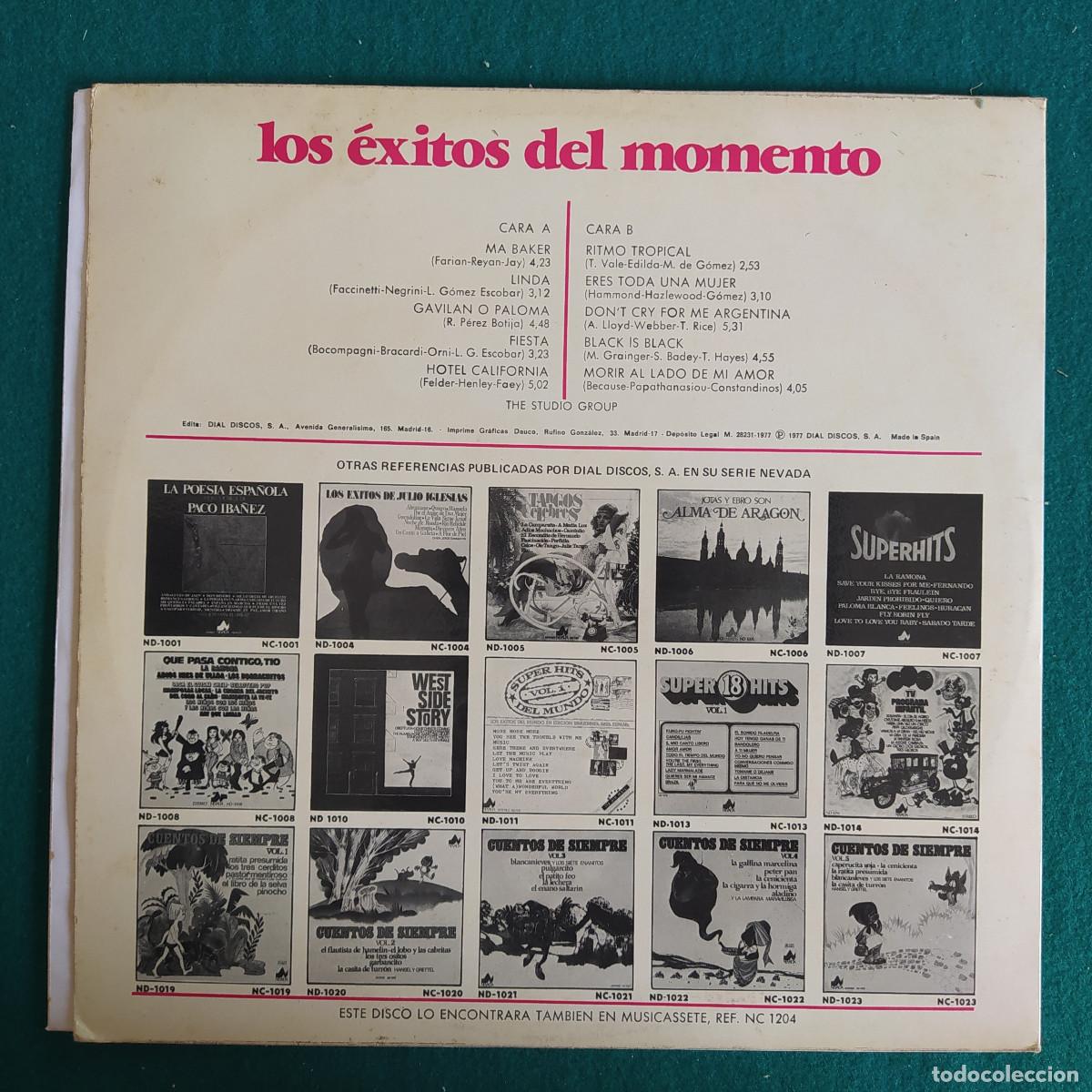 Discos de vinilo: The Studio Group &ndash; Los &Eacute;xitos Del Momento - Foto 2