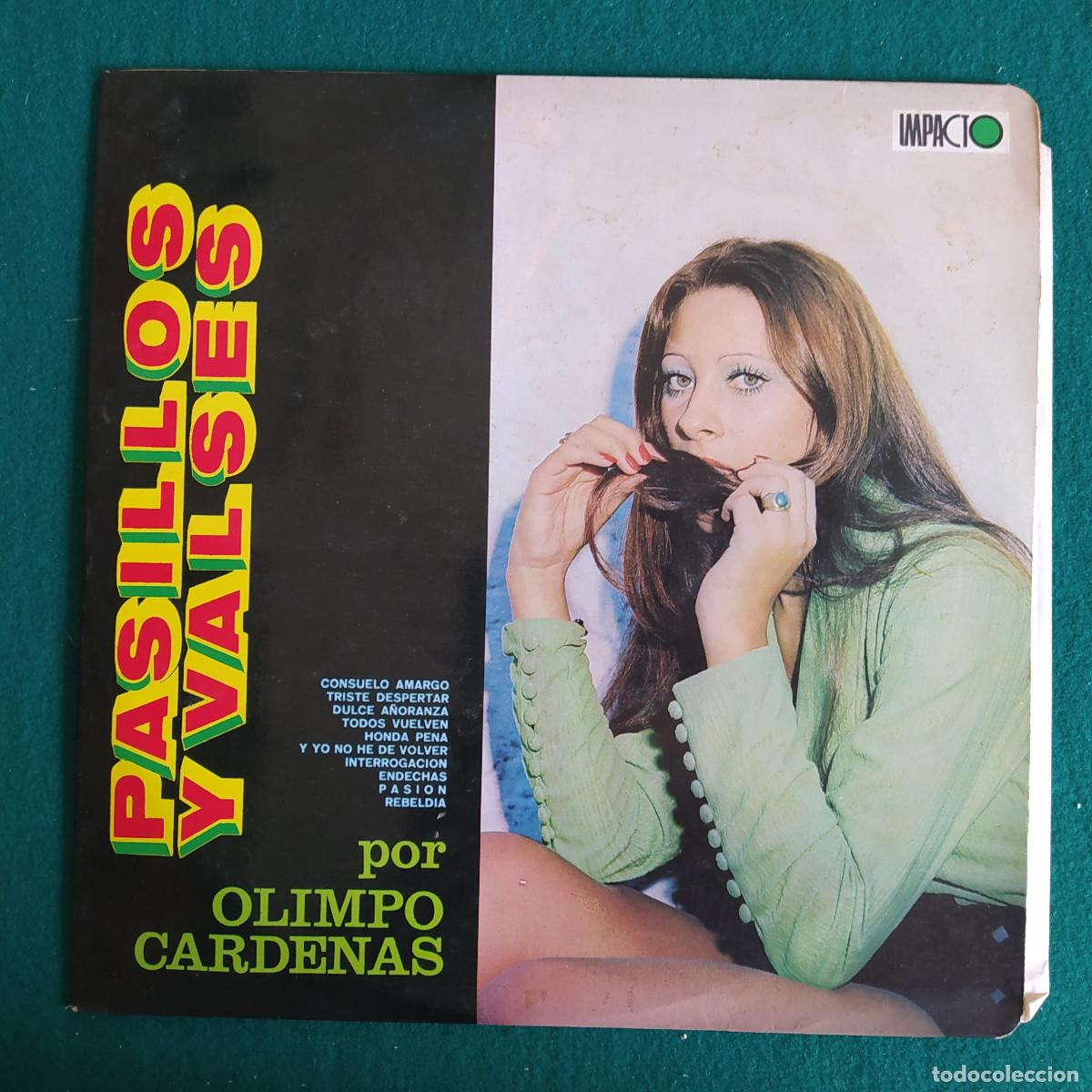 Discos de vinilo: Olimpo C&aacute;rdenas &ndash; Pasillos Y Valses - Foto 1