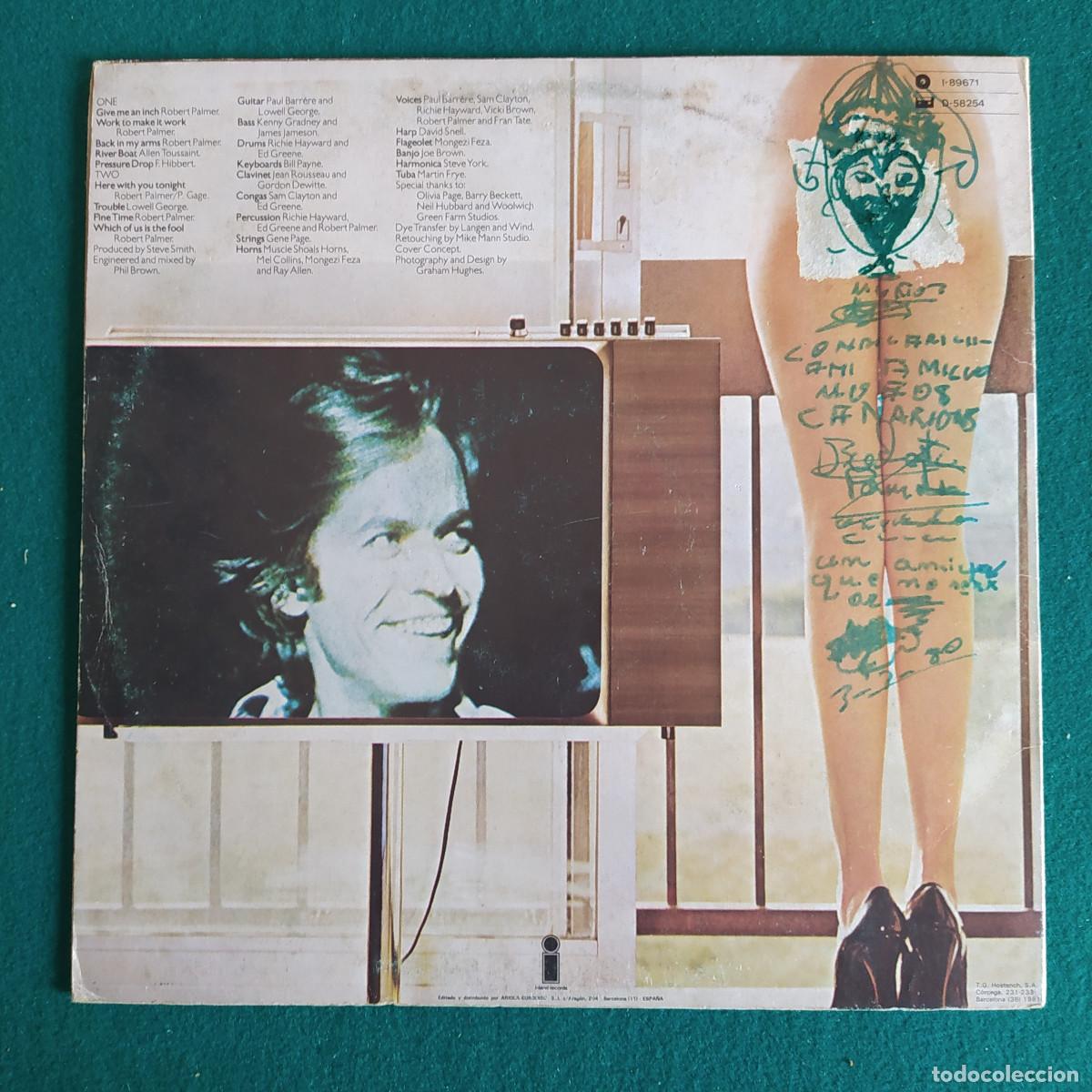 Discos de vinilo: Robert Palmer &ndash; Pressure Drop - Foto 2