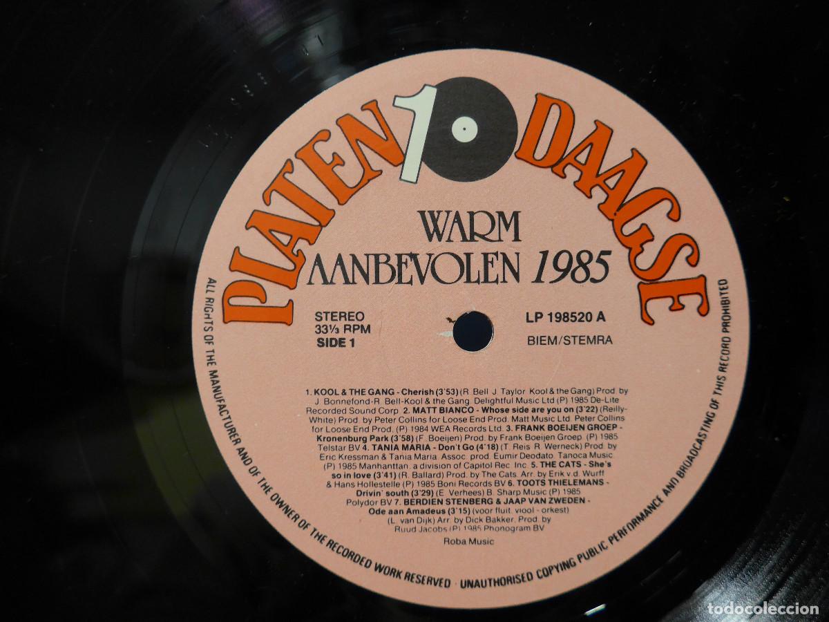 Discos de vinilo: WARM AANBEVOLEN 1985 - Foto 6