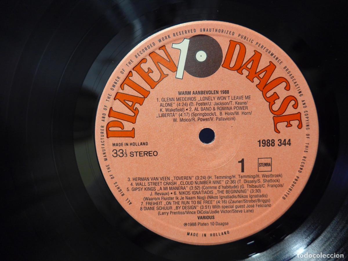 Discos de vinilo: WARM AANBEVOLEN 1988 - Foto 6
