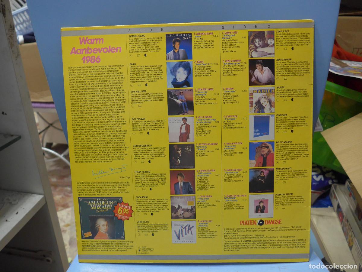 Discos de vinilo: WARM AANBEVOLEN 1986 - Foto 2