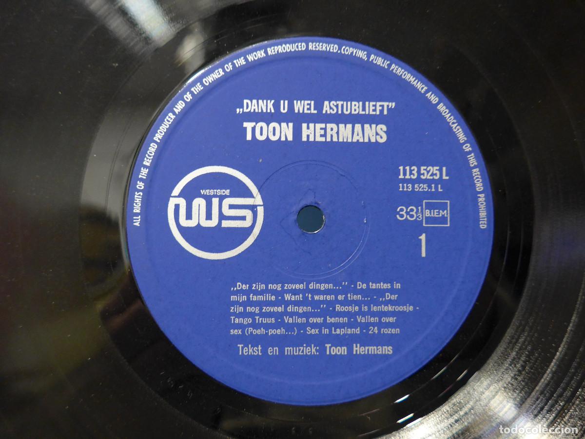 Discos de vinilo: TOON HERMANS DANK U WEL ASTUBLIEFT - Foto 4