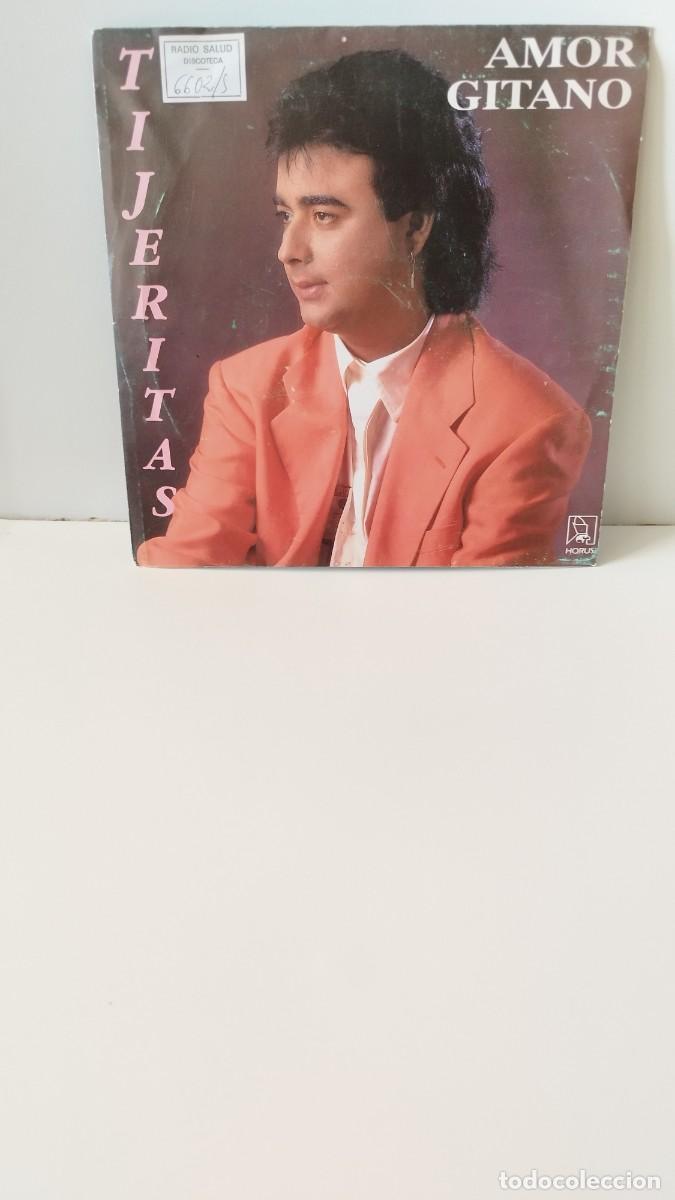 Discos de vinilo: Tijeritas &ndash; Amor Gitano.Vinilo Single - Foto 1