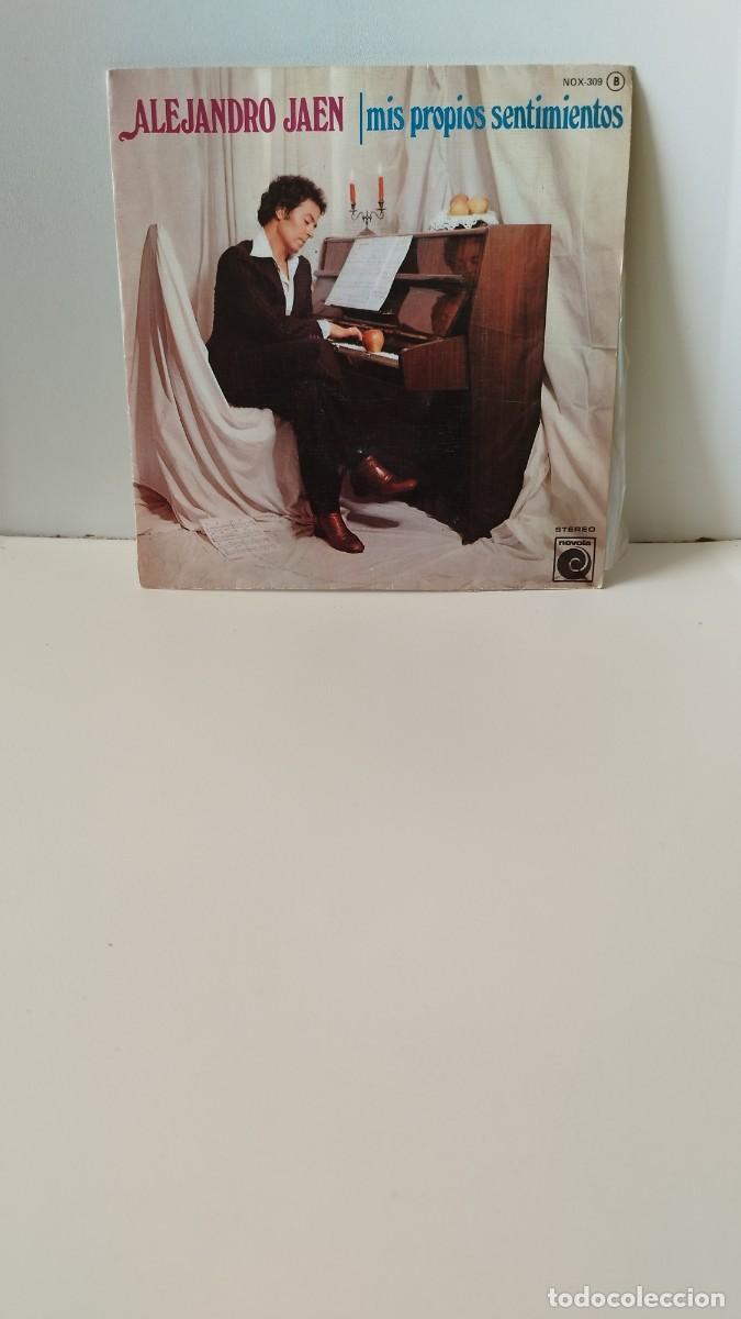 Discos de vinilo: ALEJANDRO JAEN mis propios sentimientos.Vinilo Single - Foto 1