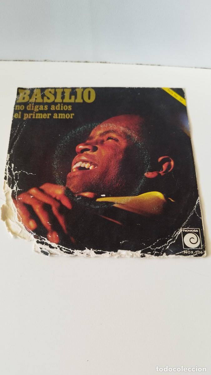 Discos de vinilo: Basilio,no digas que adi&oacute;s el primer amor.Vinilo single - Foto 5