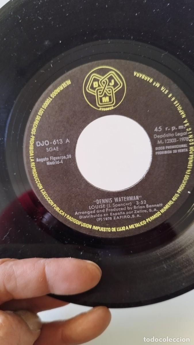 Discos de vinilo: Dennis Waterman &ndash; Louise.Vinilo Single - Foto 2