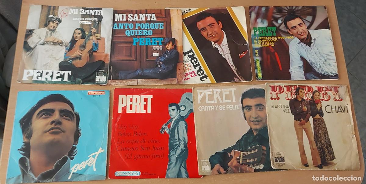 Discos de vinilo: 10 singles vinilo PERET Rumba - Foto 1