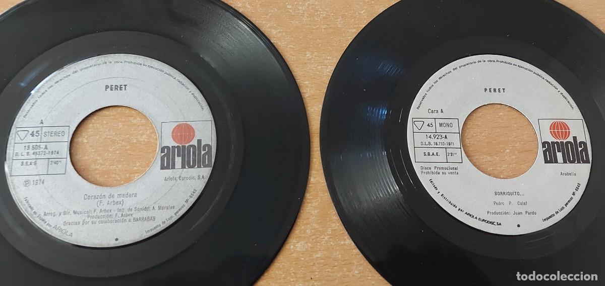 Discos de vinilo: 10 singles vinilo PERET Rumba - Foto 3