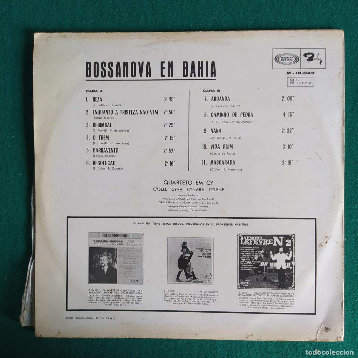 Discos de vinilo: Quarteto Em Cy &ndash; Bossanova En Bahia - Foto 2