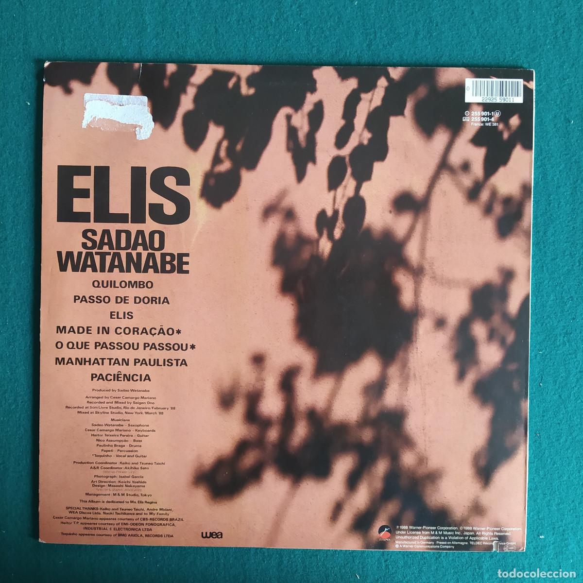 Discos de vinilo: Sadao Watanabe &ndash; Elis - Foto 2