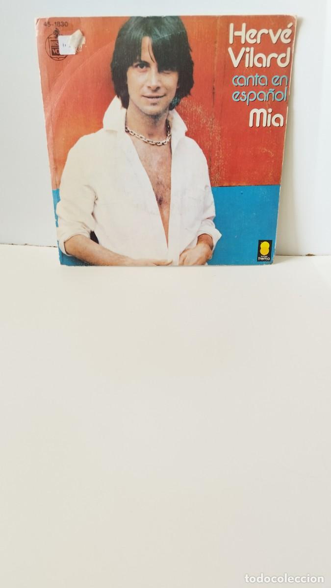 Discos de vinilo: Herv&eacute; Vilard &ndash; Mia.Vinilo Single - Foto 1
