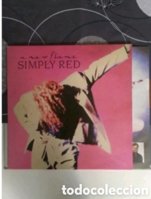 Discos de vinilo: Lp Simply Red. A New flame - Foto 1