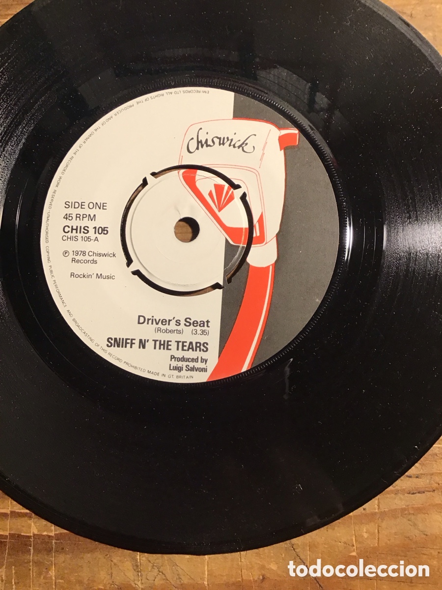 Discos de vinilo: Sniff &lsquo;n&rsquo; the Tears-Driver&rsquo;s Seat - Foto 3