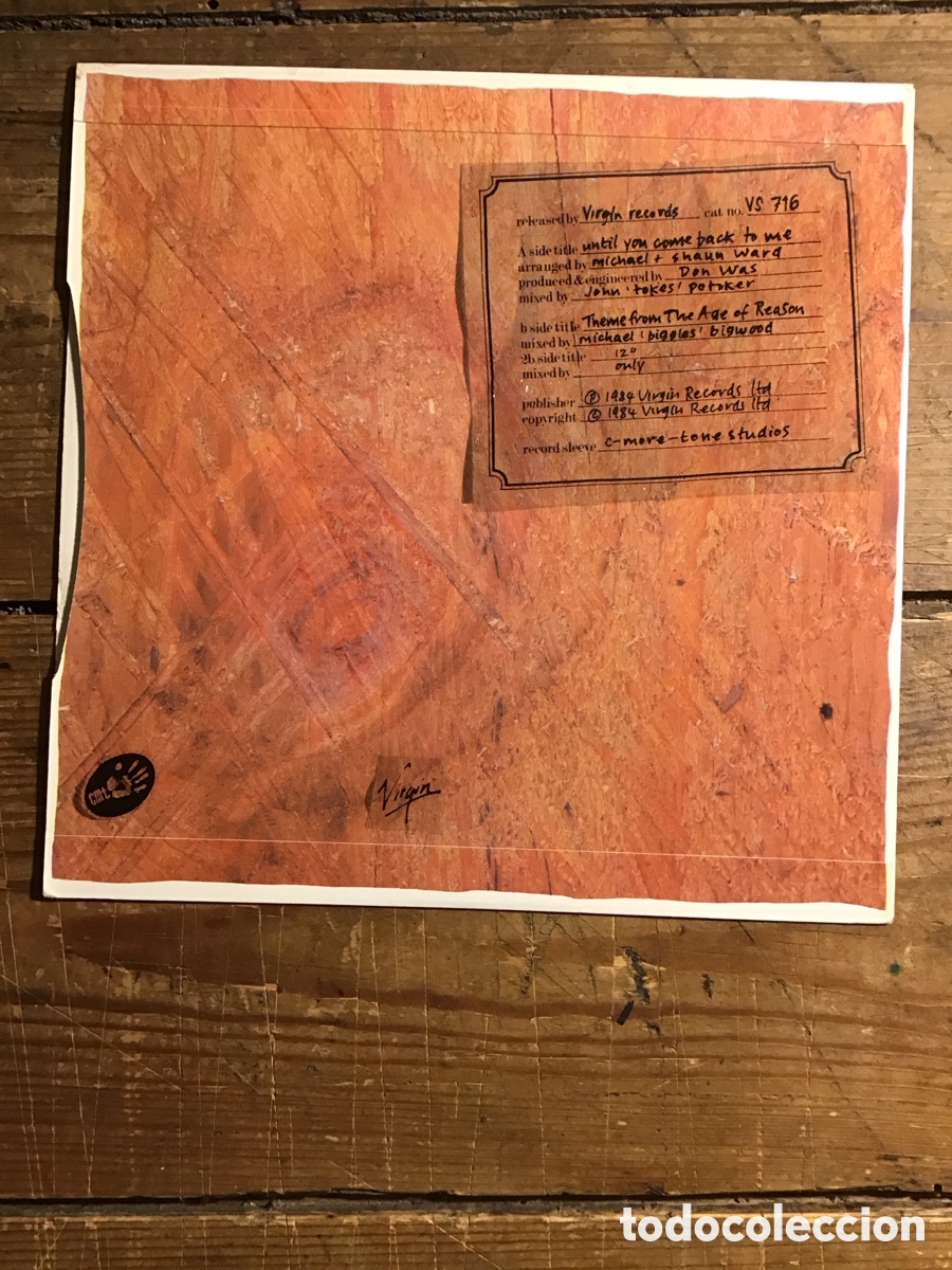 Discos de vinilo: Floy Joy until you come back to me - Foto 2