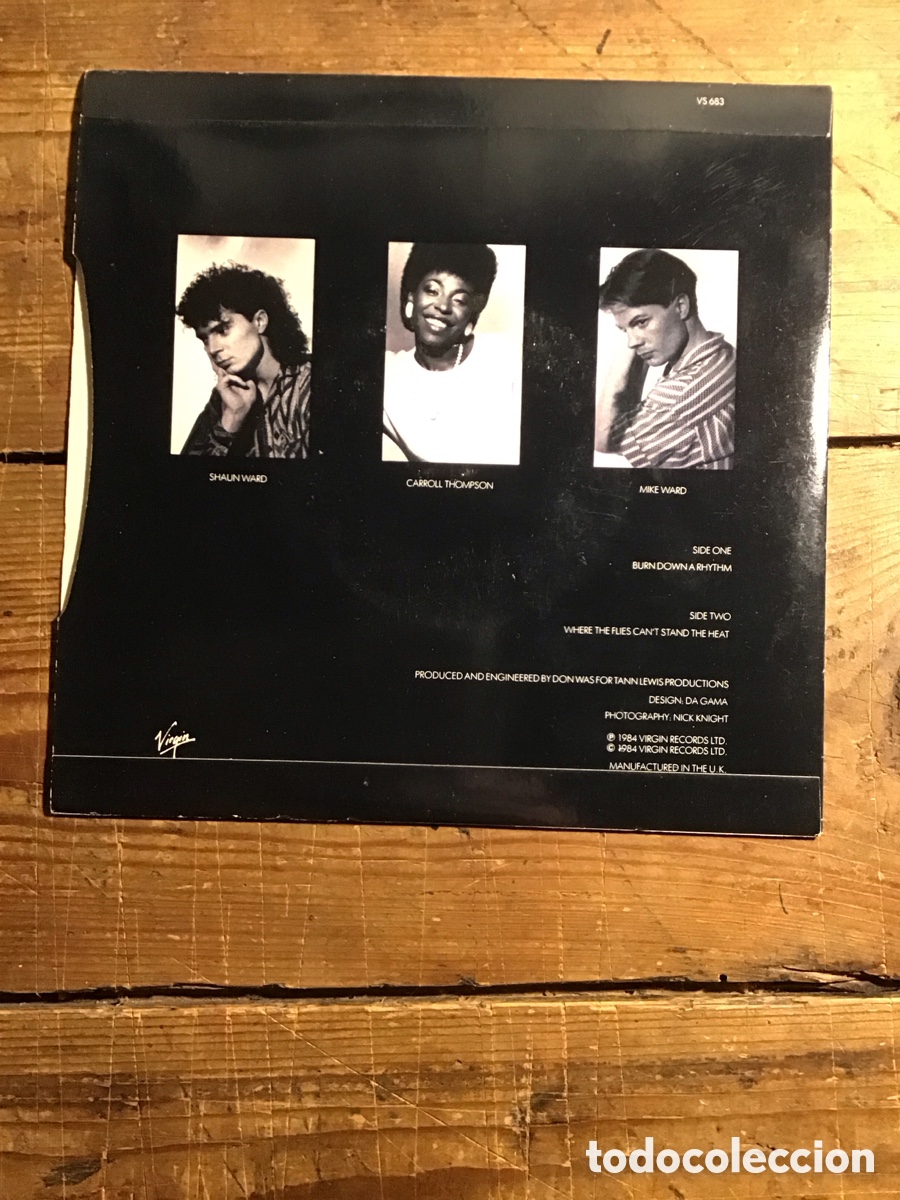 Discos de vinilo: Floy Joy-Burn Down A Rhythm - Foto 2