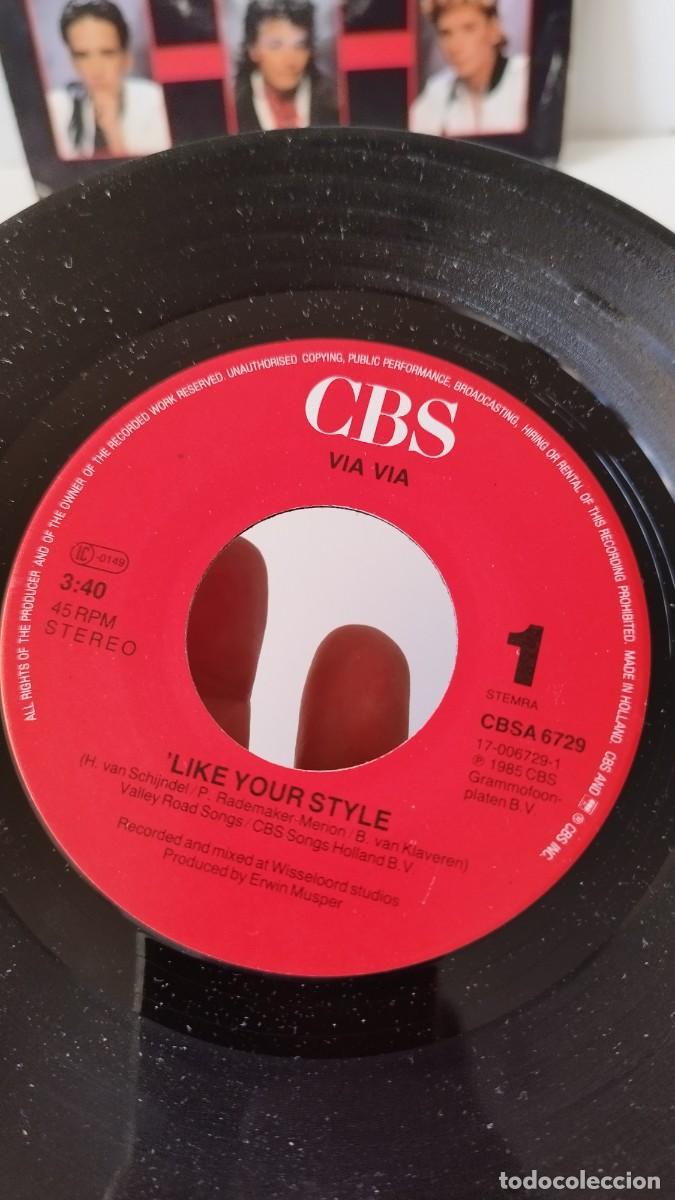 Discos de vinilo: Via Via &ndash; Like Your Style.Vinilo Single - Foto 2