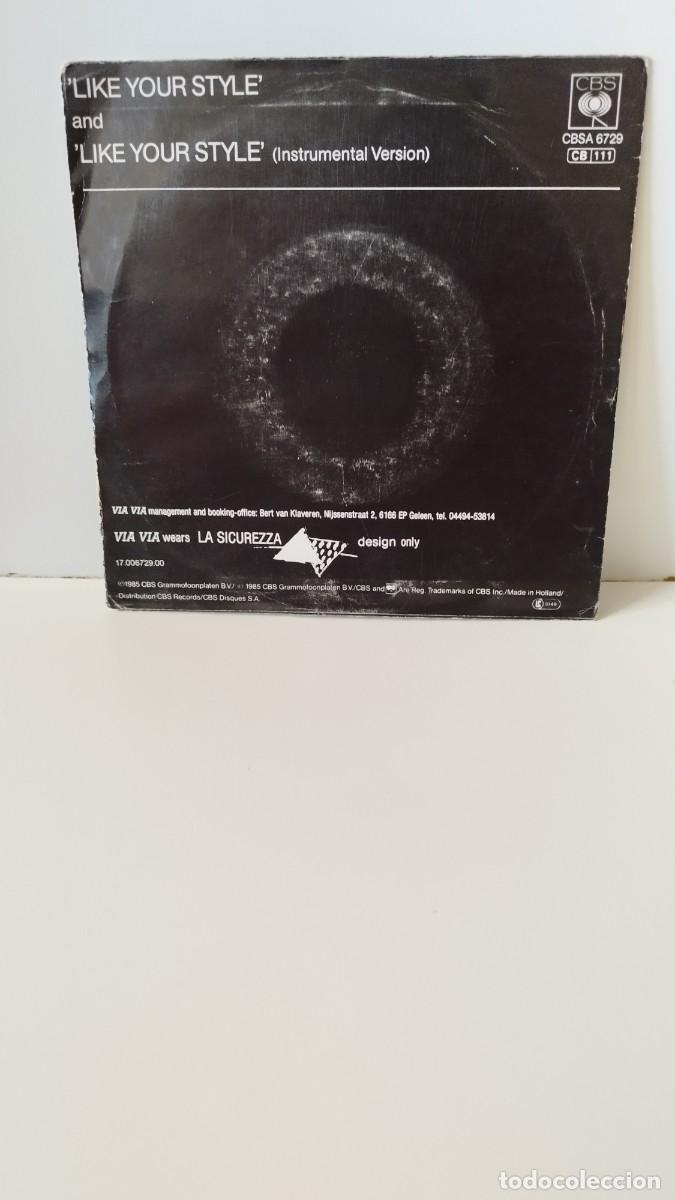 Discos de vinilo: Via Via &ndash; Like Your Style.Vinilo Single - Foto 3