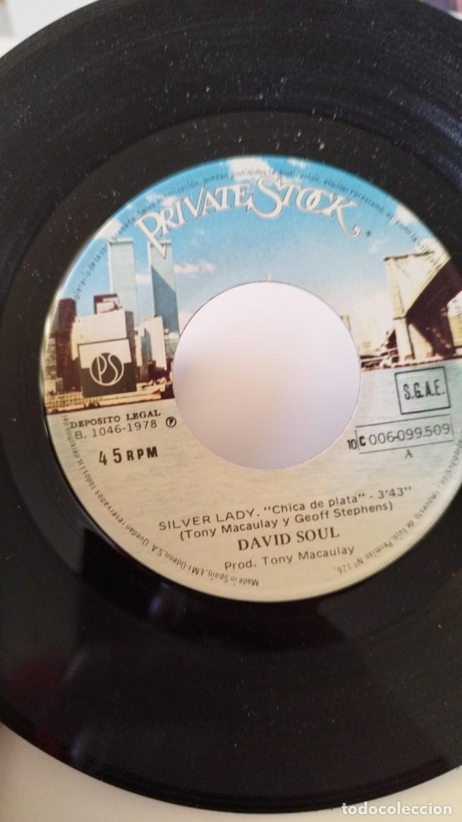 Discos de vinilo: David Soul &ndash; Chica De Plata = Silver Lady.Vinilo Single - Foto 2