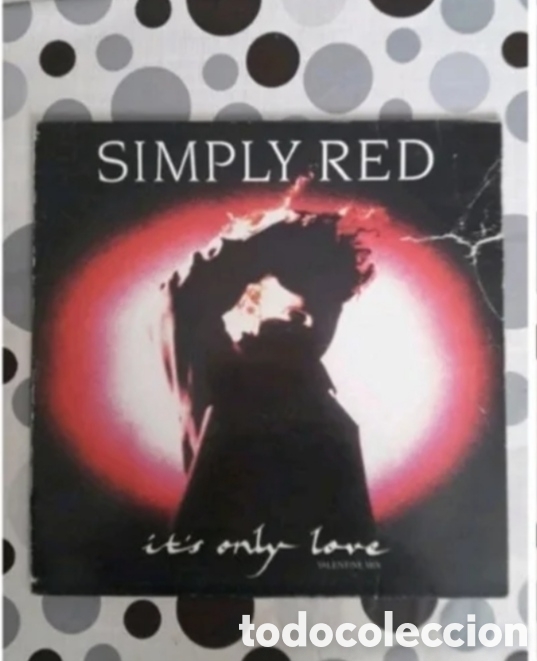 Discos de vinilo: Maxi single Simply Red. Its only love - Foto 1