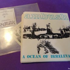 Discos de vinilo: AMBUSH - A OCEAN OF IRRELEVANCE - EP 5 TEMAS - HARDCORE