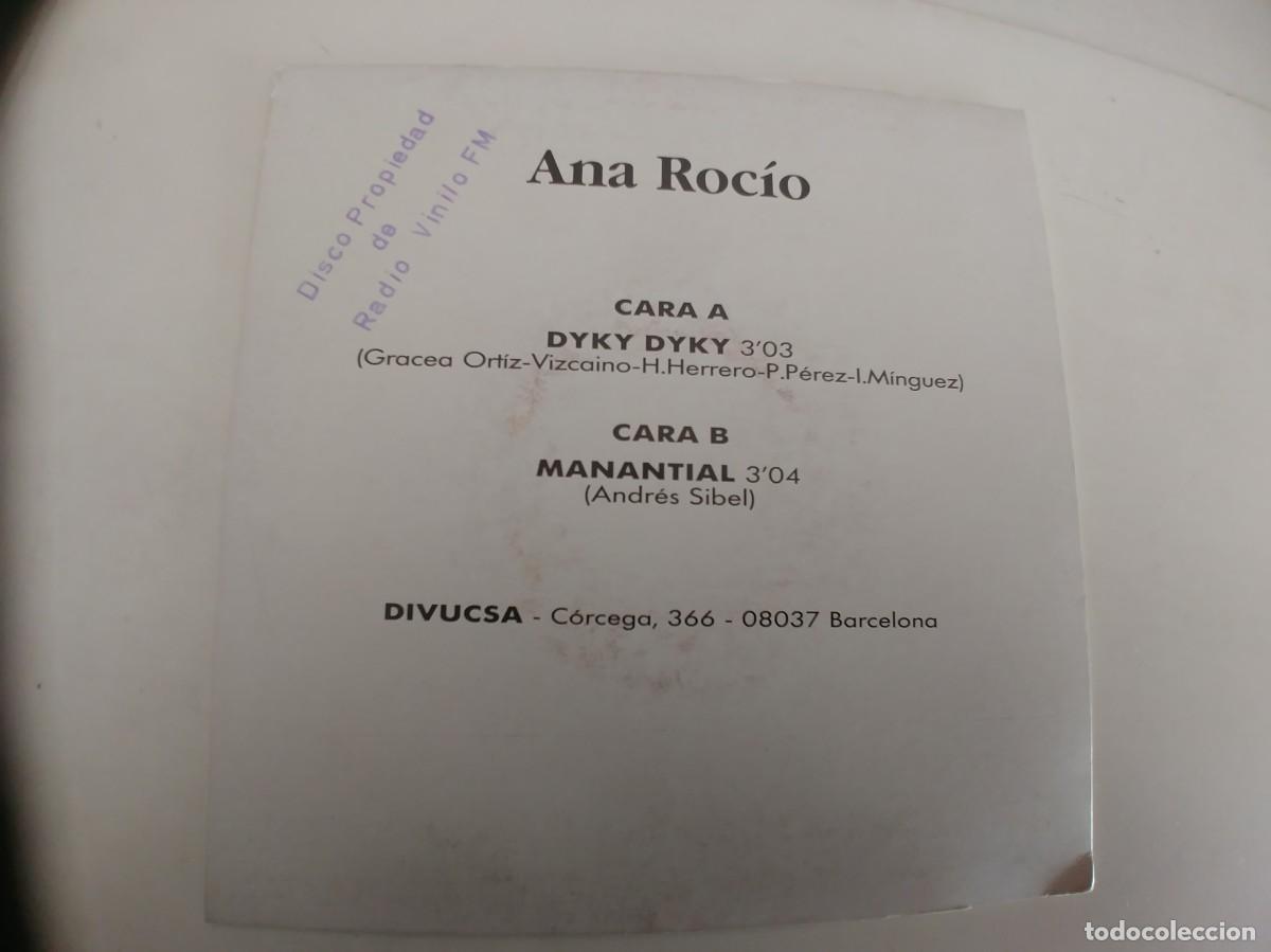 Discos de vinilo: ANA ROCIO-SINGLE DYKY DYKY - Foto 2