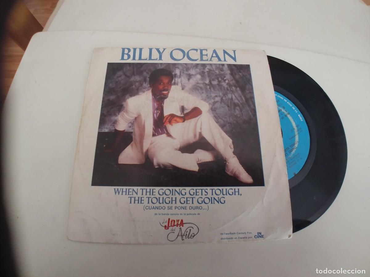 Discos de vinilo: BILLY OCEAN-SINGLE WHEN THE GOING GETS TOUGH - Foto 1