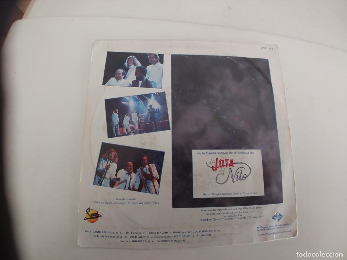 Discos de vinilo: BILLY OCEAN-SINGLE WHEN THE GOING GETS TOUGH - Foto 2