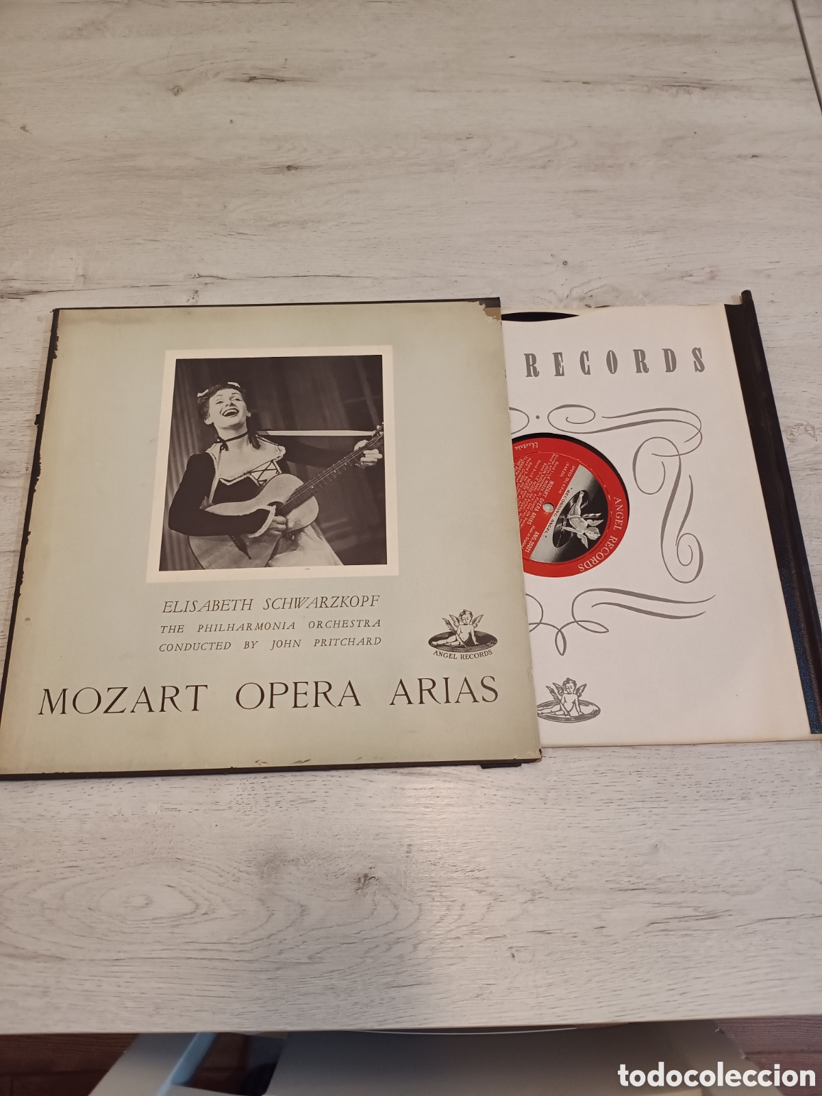Discos de vinilo: Arias de &oacute;pera de Mozart - Foto 1