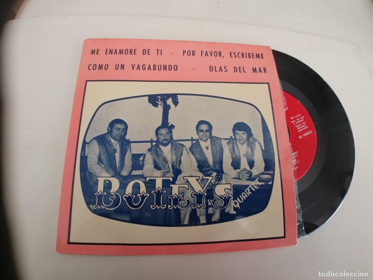 Discos de vinilo: BOTEY&acute;S QUARTET-EP ME ENAMORE DE TI +3 - Foto 1
