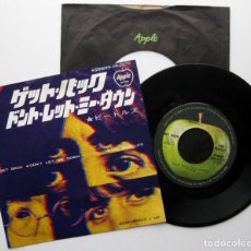 Discos de vinilo: THE BEATLES - GET BACK / DON'T LET ME DOWN - SINGLE APPLE RECORDS 1969 JAPAN (EDICION JAPONESA) BPY