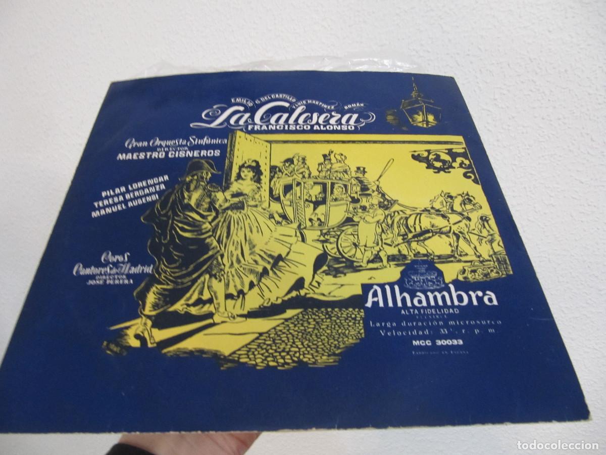 Discos de vinilo: LA CALESERA. FRANCISCO ALONSO - Foto 1